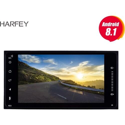 Harfey 7 inch Android 8.1 2Din Universal Car multimedia player GPS for TOYOTA COROLLA Camry Land Cruiser HILUX PRADO car Stereo