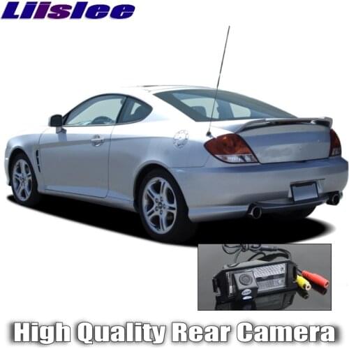 LiisLee Car Reversing image Camera For Hyundai Coupe Tuscani Tiburon GK 2002~2008 Night Vision WaterProof Rear View back up CAM