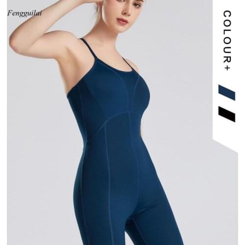 New Bodysuit One Piece Solid Color Women Grils Dance Sports Wear High Quality Eleastic Elegant Jumpsuits