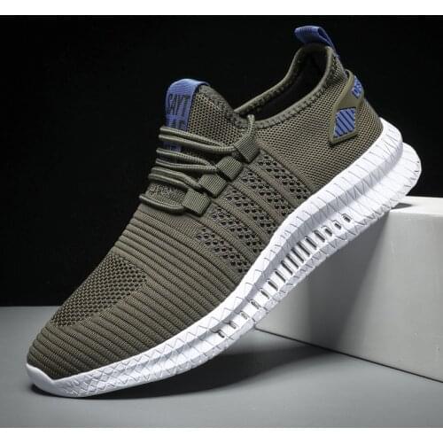 Men Casual Sneakers 2021 Summer Lightweight Breathable Mesh Men Running Walking Shoes Male Footwear Soft Sole Sneakers
