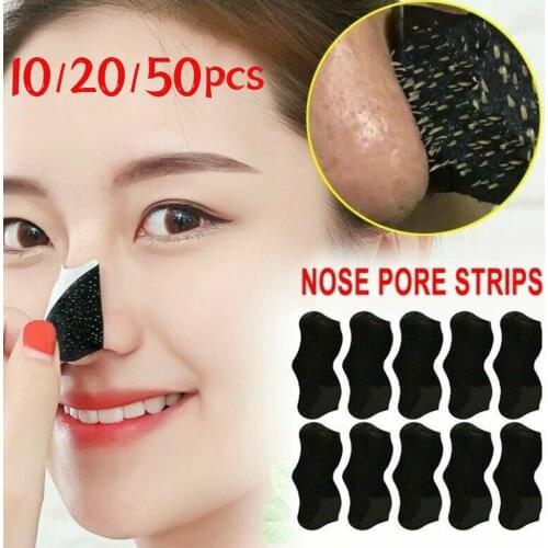 Nose Blackhead Remover Mask Deep Cleansing Skin Care Shrink Pore Acne Treatment Mask Nose Black dots Pore Clean Strips