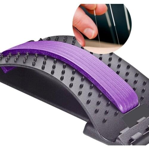 HANRIVER Back Massager Magic Stretcher Equipment Stretcher Relax Mate Lumbar Support Spine Pain Relief Acupuncture Chiropractic