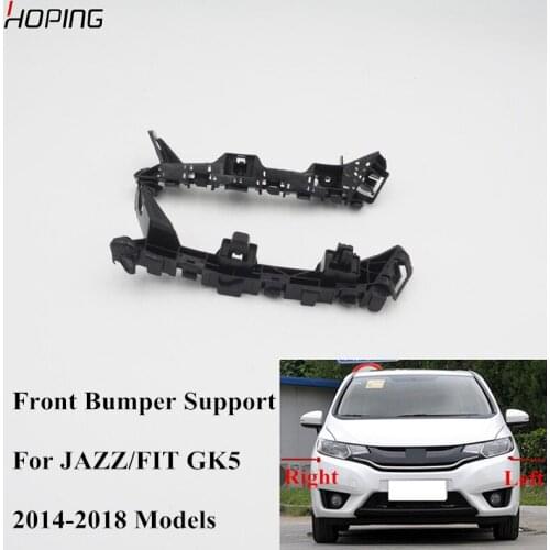 Hoping Front Bumper Support For Honda JAZZ FIT GK5 2014 2015 2016 2017 2018