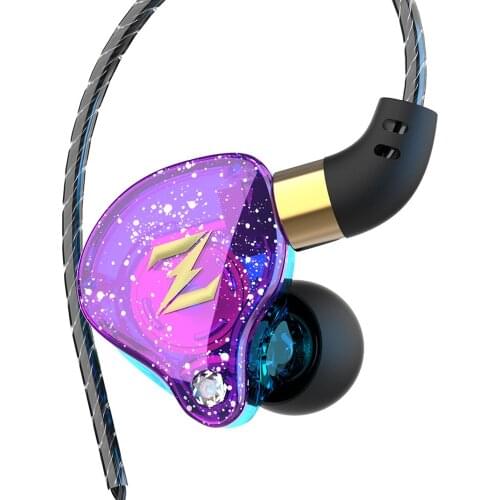 QKZ ZEN Subwoofer Earphones 3.5mm Wired in ear HD Call Mic Professional Dynamic Earphone Sports Headset for Universal Phone