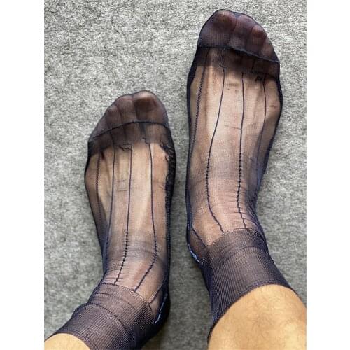 The One And Only Socks For Man Thin Summer Socks Fashion Treding Socks Mature Male Sex Appeal