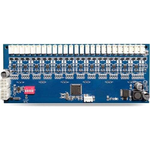 RS485 protocol Smart Cabinet control board 8/12/24 channel for express cabinet cupboard access control