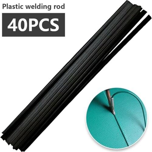 PP Plastic welding rods (3mm) black, pack of 200mm* 40 pcs /triangular shape/welding supplies
