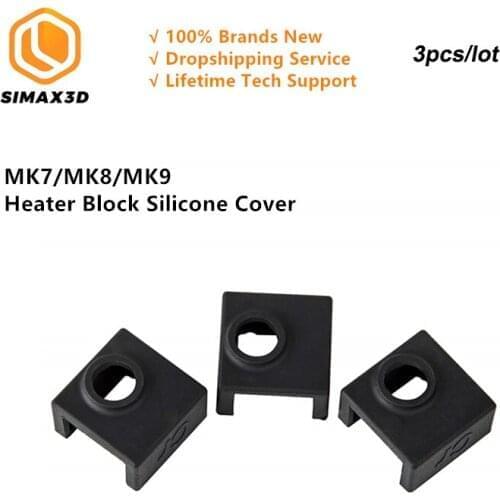 SIMAX3D original 3 / batch heater seat silicone sleeve MK7 / MK8 / MK9 Hotend DIY set of part for ender 3 Pro DIY 3D Printer par