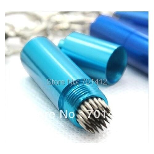 1pc blue color keychain billiard pool cue tip piks tip tools