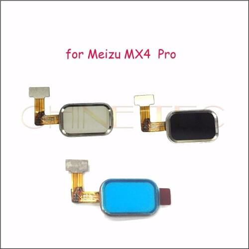 Original for Meizu MX4 Pro Fingerprint Sensor Scanner Flex Cable with Home Button Return Keypad for MX 4 pro