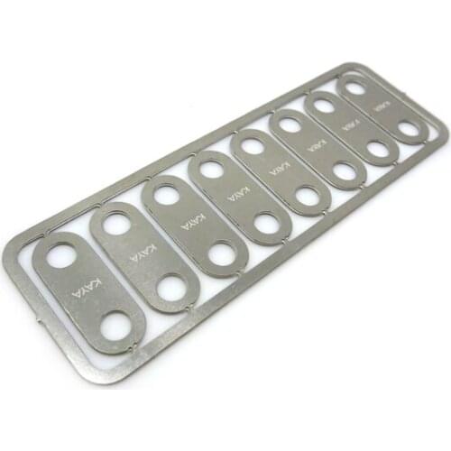 Steel Plate Suspension Connecting Piece for 1/14 Tamiya RC Truck Trailer Tipper Scania MAN Benz Actros Volvo Car Diy Parts
