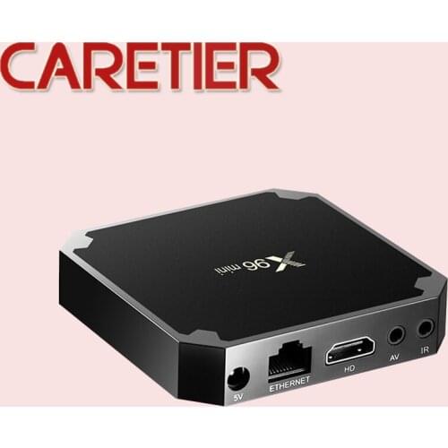 X96 mini Android 7.1 Smart TV BOX 2GB 16GB 1GB 8GB Amlogic S905W Quad Core support 4K 30tps 2.4GHz WiFi X96mini Set top box 10pc