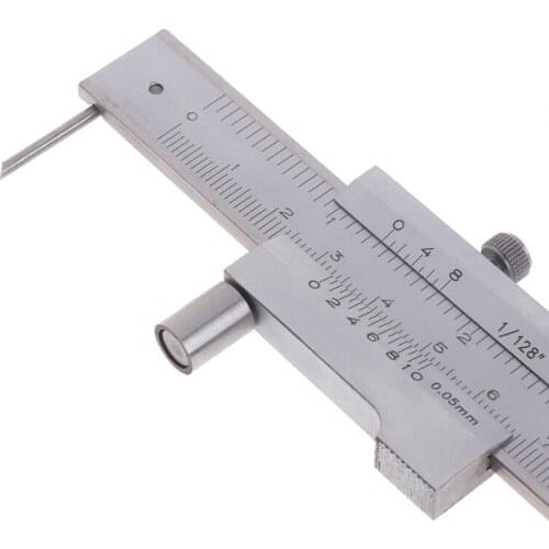 Stainless Steel Parallel Marking Gauge Vernier Caliper 200mm w/ Carbide Scriber