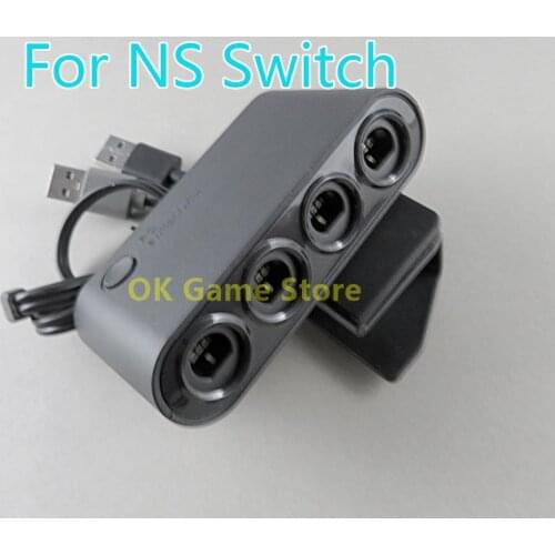 1set 3 in 1 Converter For WiiU/PC/NGC 4Port USB For Game Cube Controller Adapter For Nintend Switch Controller