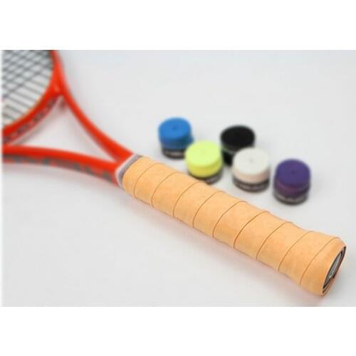 10PCS/SET OvergripTennis Grip Anti Slip Padel Racket Raquete Tennis Badminton Squash Training Accessories Fishing Pole Hand Tape