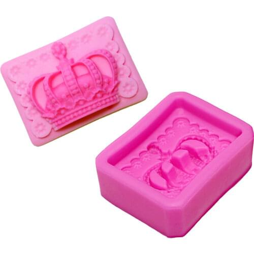 3d Silicone Soap Mold Queen Crown Craft Art Silicone Soap Mold Craft Molds DIY Handmade Soap Molds Soap Making Supplies