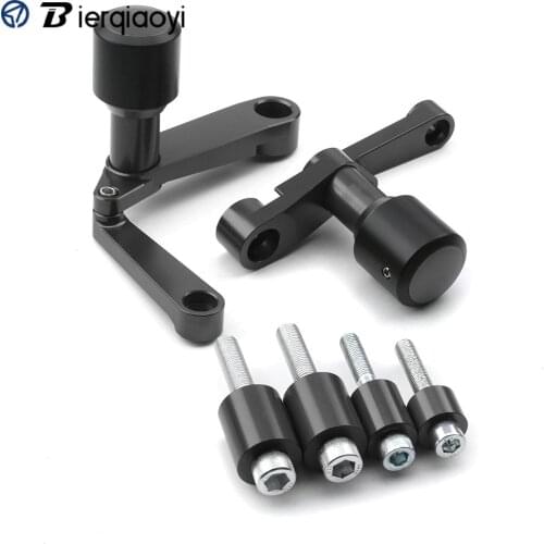 Motorcycle Accessories For Yamaha MT 07 FZ 07 MT-07 2018 2015 2016 2017 2019 MT07 FZ07 Frame Sliders Crash Pads Protector Gray