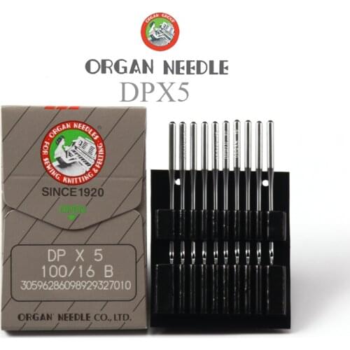 10PCS DPX5 Organ needles For Double needle sewing machine needles Button hole machine needle Knotting machine needles