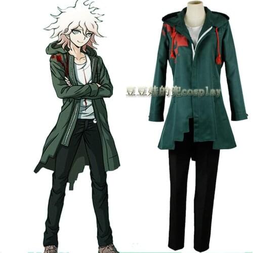 Super Dangan Ronpa 2 Nagito Komaeda Nagito Cosplay Full Set Cosplay Costume 11