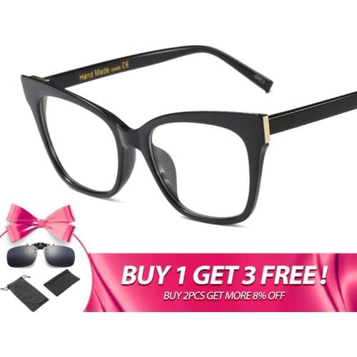 Mimiyou Retro Fashion Cat Eye Optical Clear Eyewear Women Men Reading Glasses Frame Ultra Light Myopia Eyeglasses Brand Design