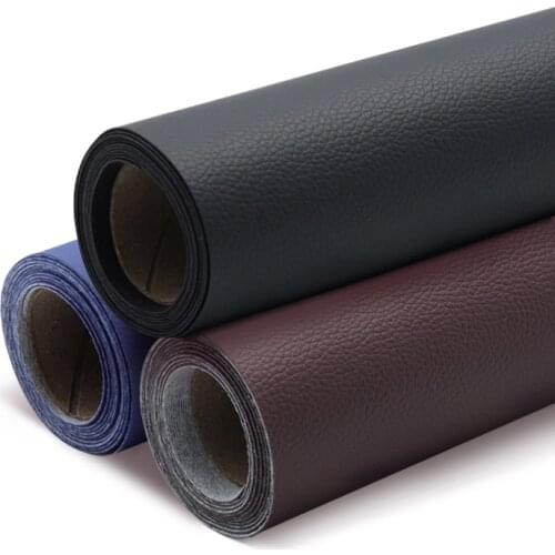 PU leather Sofa Repair Patches Large Size Self Adhesive Stick-on Litchi Leather PU Sofa Hole Repairing Car Stickers Scrapbook