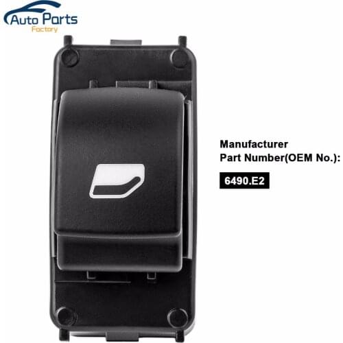 New Window Regulator Switch Fits For Peugeot Partner Tepee 207 Citroen Berlingo 6490.E2 100011722