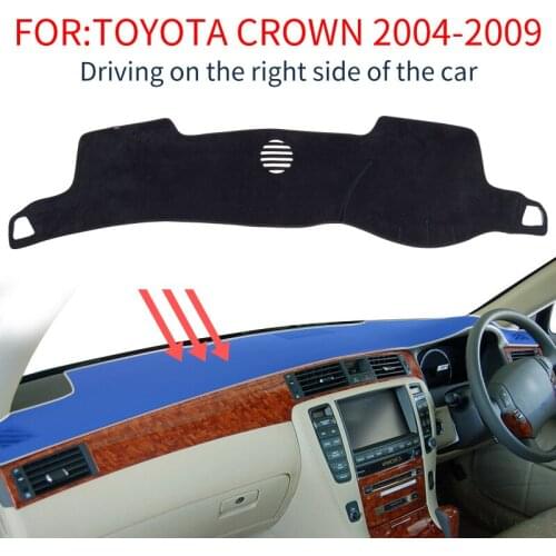 For Toyota crown Royal S180 2003 2004 2005 2006 2007 2008 Anti-Slip Mat Dashboard Cover Pad Sunshade Dashmat Carpet Accessories