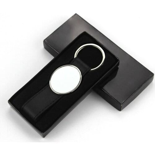 20 PCS Blank Sublimation Key Rings Tags Keychain Rectangle Shape DIY Gift Printing Sublimation Ink Transfer Print