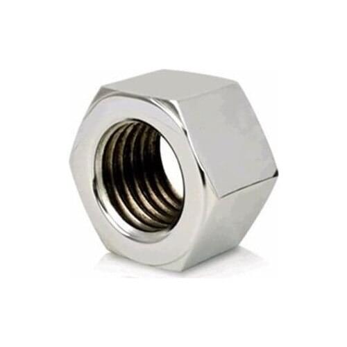 Norm M16 Steel Nut White 50 Pcs