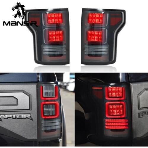 LED Car Taillight Tail Lamp Brake Reversing Reverse Rear For Ford F-150 F150 svt raptor 2015 2016 2017 2018 2019 Reflector