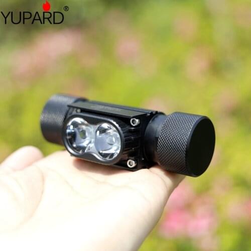 YUPARD XM-T6 LED Headlamp USB Rechargeable Cycling Headlight 18650 Battery Head Torch Camping Fishing Flashlight