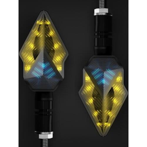 Motorcycle 12V 1W Led Universal Flowing Water Blinker Rear Light Waterproof Sequential Turn Signals