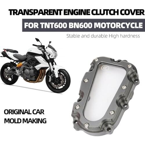 For Benelli BN600 TNT600 BJ600 BJ 600 BJ600GS BJ600I 2020 Motorcycle Engine Clear Clutch Chain Cover Guard Waterproof Protection