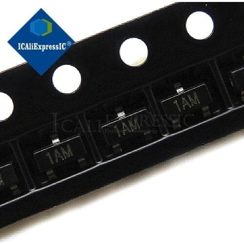 100PCS MMBT3904 2N3904 SOT23 3904 SOT SMD SOT-23 SOT23-3 1AM transistor New original In Stock