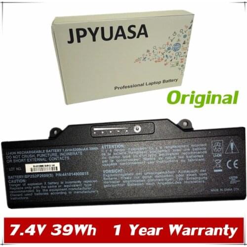 7XINbox 7.4V 5200mAh 39Wh Original BP2S2P2600(S) Laptop Battery For Getac BP2S2P2550(P) BP2S2P2050(S) 441814800016