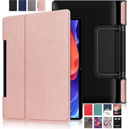 Funda For Lenovo Yoga Pad Pro Case 2021 13 inch Tablet Fold Painted PC Shell For Lenovo Yoga Tab 13 Cover YT-K606F YT K606F Caqa