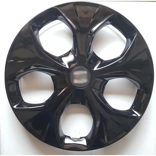 Car Wheel Rim Cover R15 inch Piano Bright Black Hub Flexible Caps Seat Ibiza Leon Exeo Toledo 4pcs/set Tuning With Emblem