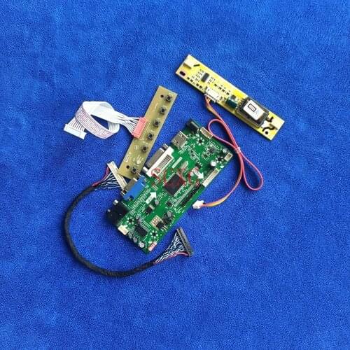 For CLAA200UA02L/LM200WD1/LTM200KT03 M.NT68676 drive board HDMI-compatible DVI VGA DIY Kit 1600*900 2CCFL 30-Pin LVDS LCD matrix