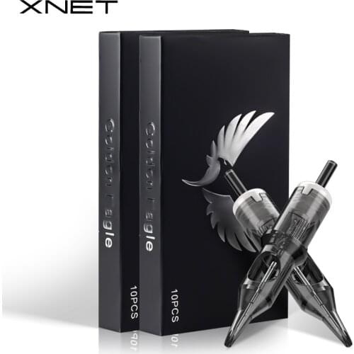 XNET 20pcs Tattoo Cartridge Needle Round Liner Disposable Sterilized Safety Permanent Makeup Tattoo 01rl 03rl 05rl 07rl 09rl