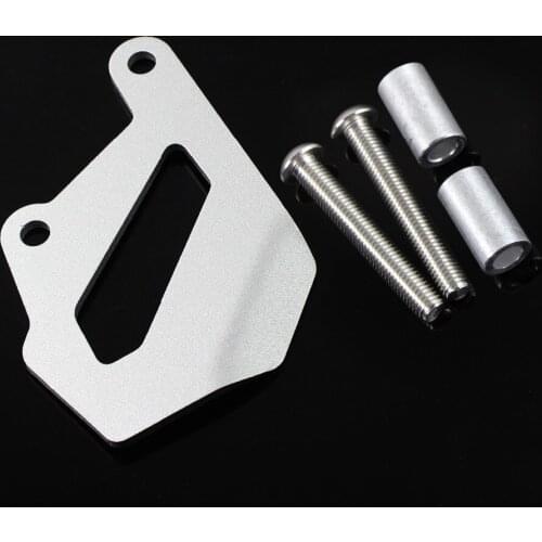 Motorcycles Sliver Rear Brake Caliper Cover Guard for BMW R1200GS LC ADV Adventure R1200RS/RT 2013-2016 Aluminum