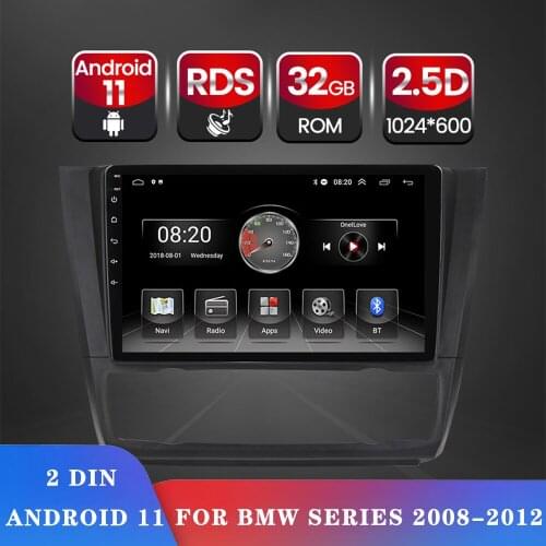 Android 11 For BMW 1 series e87 E88 E82 E81 I20 GPS Navigation Multimedia Stereo WIFI Radio Touch Screen 2G 16G MP5 Player
