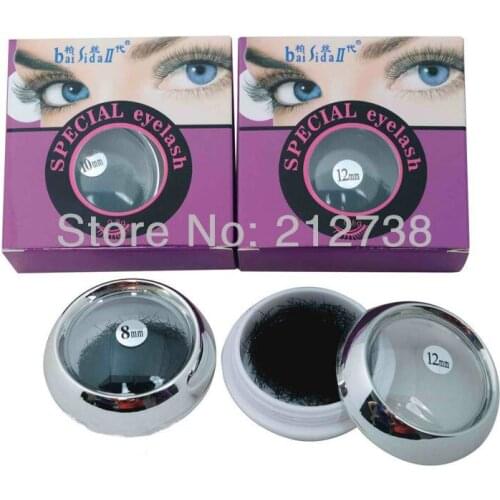 Wholesale! 10 boxes 0.15 C curl 8mm-14mm false eyelashes eyelash extension Free shipping