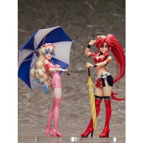 Original Hobby Max Tengen Toppa Gurren Lagann Yoko Littner Yomako Nia Teppelin Race Queen Ver 1/7 PVC Anime Action Figure Model