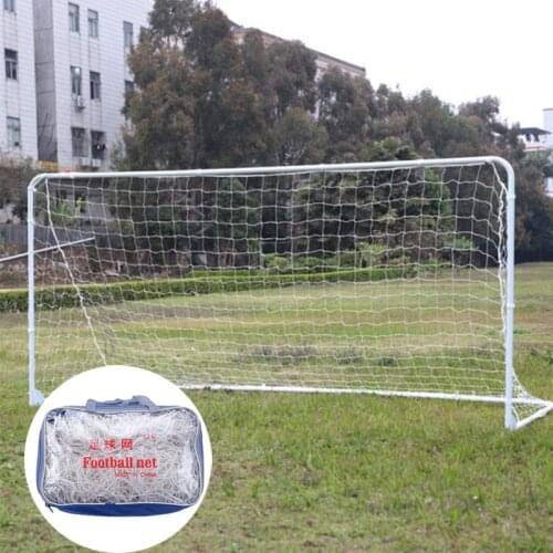 Polypropylene Soccer Goal Net Outdoor Football Post Net Sports Training Durable Goal Replacement Mesh for Kids Adults Practice