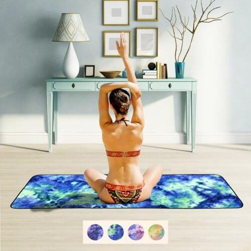 Yoga Mate Yoga Towel - Super Soft,Absorbent,Non-Slip Bikram Hot Yoga Towels Perfect Size for Mat - Ideal for Hot Yoga & Pilates