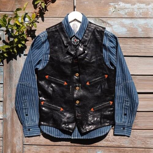 Мужские кожаные жилеты RedTornado China At AliExpress