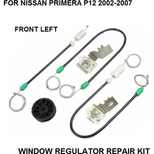ELECTRIC WINDOW REGULATOR FOR NISSAN PRIMERA P12 FRONT-LEFT 2002-2007