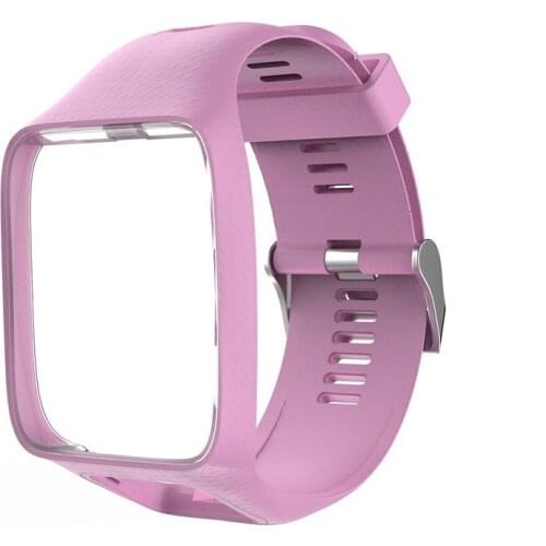Wrist Band Strap For Tom Tom 2 3 Series Watch Strap Silicone Replacement Wrist Band Strap For TomTom Runner 2 3 GPS Watch