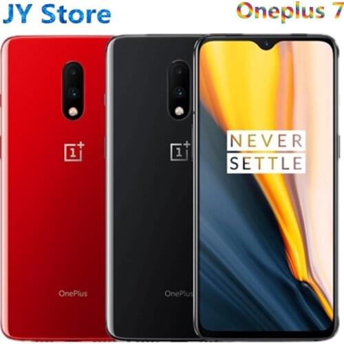 Oneplus 7 Global Rom 8GB RAM 256GB ROM Smartphone Snapdragon 855 6.41" AMOLED NFC Unlocked 48MP Cameras OIS UFS 3.0 Mobile phone