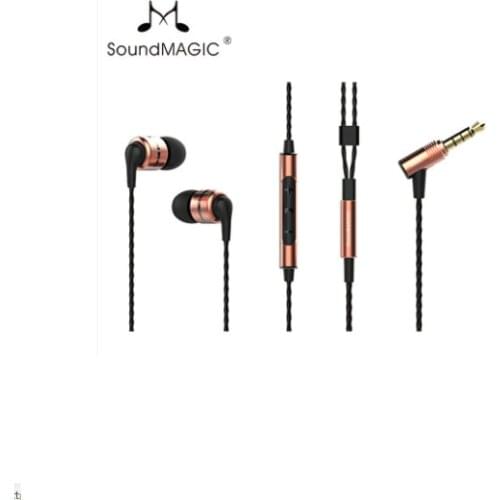SoundMAGIC E80C Reference Series Flagship Noise Isolating In-Ear earphones with Comply Ear Microphone Remote All Smartphones